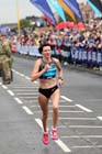 Jelena Prokopcuka finishing the BUPA Great North Run.